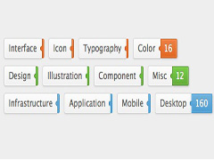 css3, sliding tags, tags, code css, html